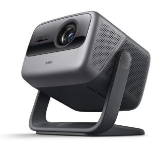JMGO N1S Ultra 4K Triple Laser Projector with WiFi and Bluetooth, 2800 ISO Lumens, Google TV, 360° Sensorless Picture Correction, 300″, HDR10, 20W Dolby Digital Plus, 3D-Active, Smart and Portable(JMGO N1 Ultra)