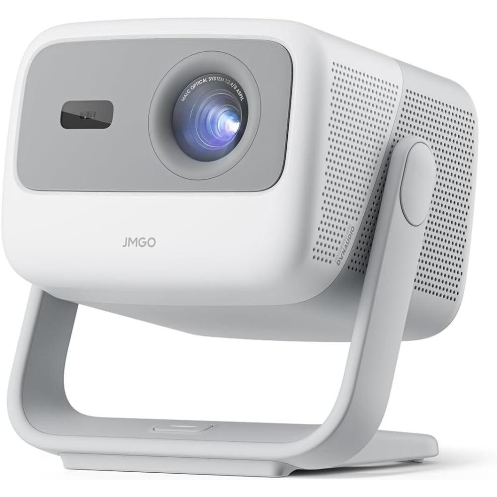 image:imageJMGO N1 Portable Projector 1080P FHD 4K Supported 200 MALC Triple Laser 3D Movie Projector for Home Theater Outdoor Gimbal Auto Image Correction 750 Lumens 2x5W Dynaudio Speakers ATV 11