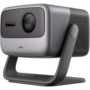 JMGO N1 Pro Triple Laser Projector 1300 ISO Lumens, 1600:1 FOFO Contrast, 1080P FHD, 4K Supported, 180“ Android TV 11, Instant Keystone Correction, Blu-Ray 3D, 10W*2 Dynaudio Speakers for Home