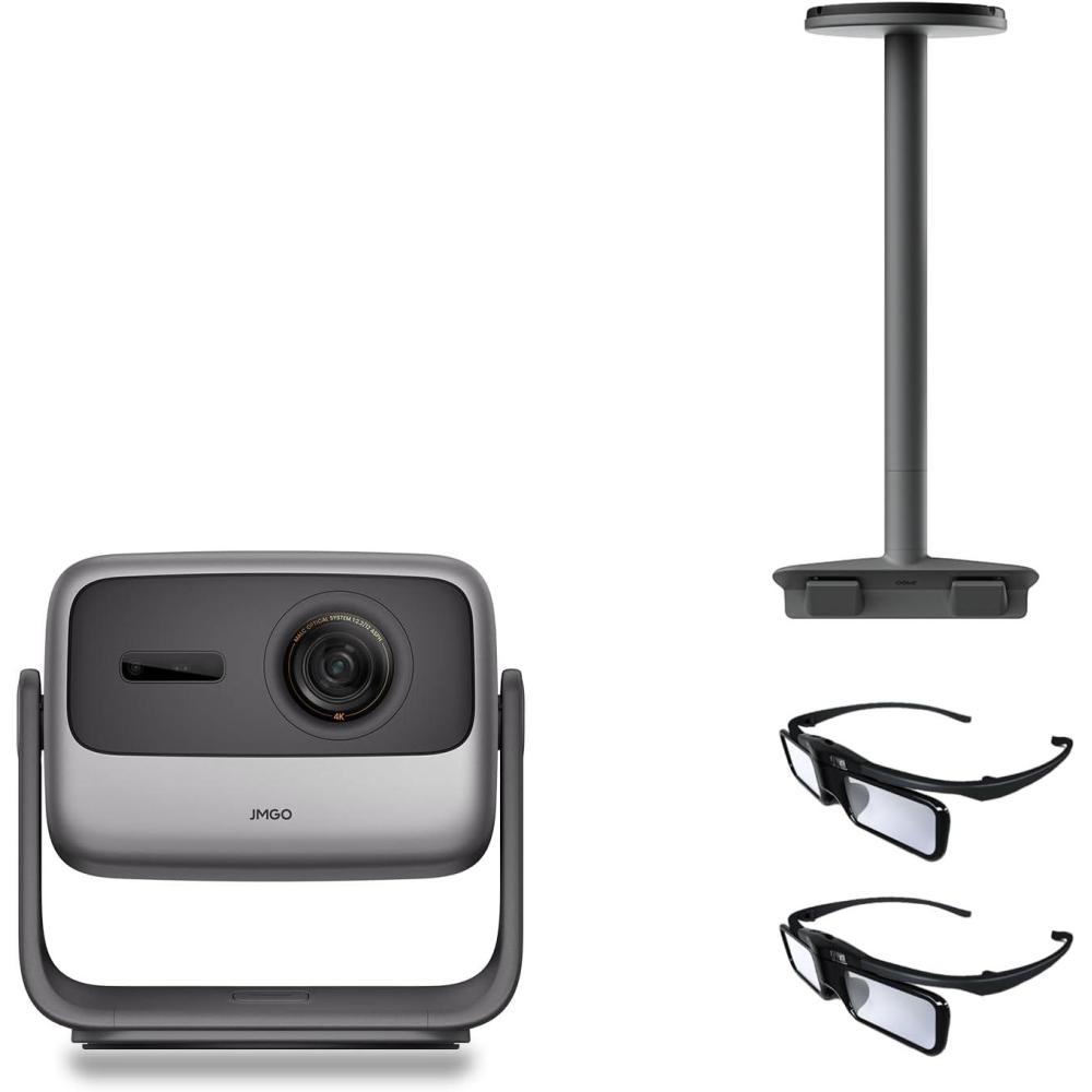 image:imageJMGO N1S Ultimate 4K Ceiling Mount 2 3D Rechargeable Shutter Glasses