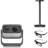 image:imageJMGO N1S Ultimate 4K  Ceiling Mount  2 3D Rechargeable Shutter Glasses