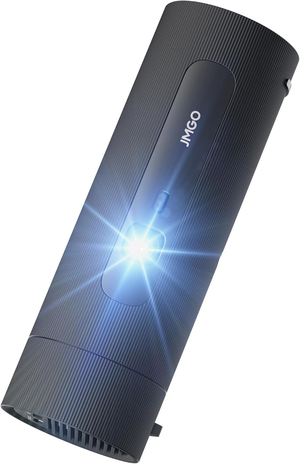 image:imageJMGO PicoFlix GTV Netflix Projector 1080P Mini Portable Projector with Wifi and Bluetooth 45H Battery Outdoor 3D Movie Projector 150 Gimbal Auto Image Correction 420 ISO Lumens Renewed