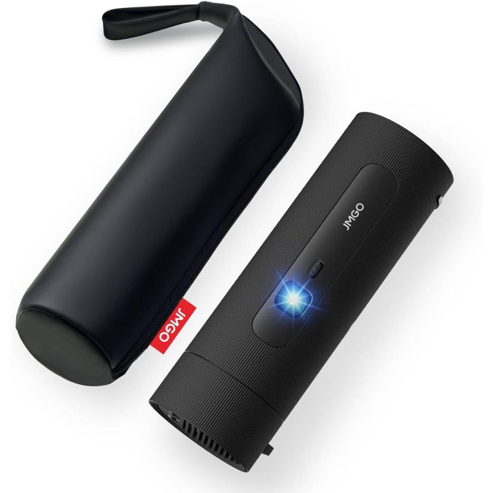 image:imageJMGO PicoFlix GTV Netflix Projector 1080P Mini Portable Projector with Wifi and Bluetooth 45H Battery Outdoor 3D Movie Projector 150 Gimbal Auto Image Correction 420 ISO Lumens Renewed